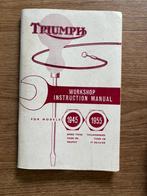 Triumph handleiding, Ophalen of Verzenden
