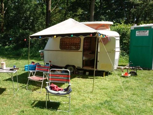 Eriba Puck 1976, Caravans en Kamperen, Caravans, Particulier, tot en met 2, tot 500 kg, Overige, Eriba, Gascomfoor, Hefdak, Koelkast