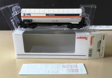 MäRKLIN H0 # 46558 DRUKGAS-KETELWAGEN STATOIL 2007/09 N in O beschikbaar voor biedingen
