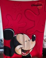 Disney Mickey dekentje/plaid (Disney resort Paris), Ophalen of Verzenden, Zo goed als nieuw