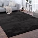 💖️️ ACTIE TRENDY SUPERZACHT VLOERKLEED ZWART 300X400 CM, Verzenden, Zwart, 200 cm of meer, Modern