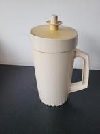 Vintage Tupperware kan - Crème/Geel, Ophalen of Verzenden, Gebruikt