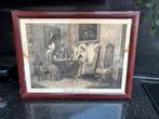 Sadler Scandal and Tea prent in lijst, Ophalen of Verzenden