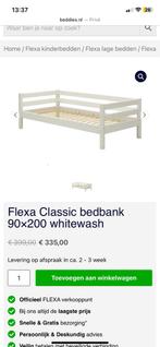 Flexa bed 90x200, Huis en Inrichting, Ophalen, Gebruikt, Eenpersoons, 200 cm