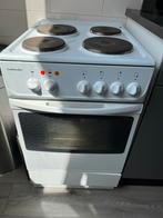 Electrisch fornuis met oven, Elektrisch, 4 kookzones, Vrijstaand, 85 tot 90 cm