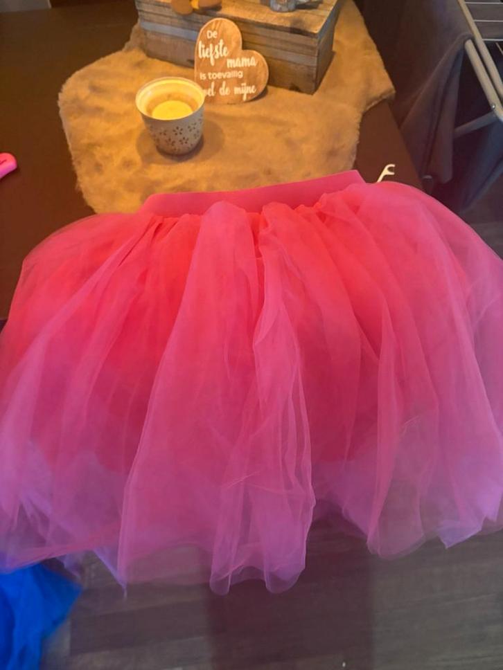 Roze Tule Rok - Feestelijk en Leuk!, Kleding | Dames, Rokken, Zo goed als nieuw, Maat 38/40 (M), Roze, Boven de knie, Ophalen of Verzenden