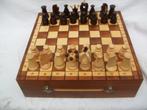 Nostalgisch schaakspel in kist, Ophalen of Verzenden