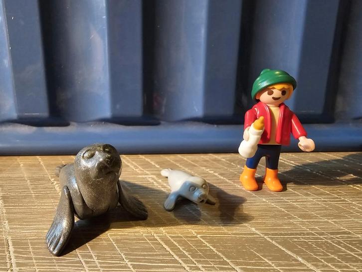 Playmobil jongen met zeeleeuwen 4660, Kinderen en Baby's, Speelgoed | Playmobil, Zo goed als nieuw, Complete set, Ophalen