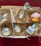 Assortiment 8 st mooie vintage nostalgische kerstversiering, Ophalen of Verzenden
