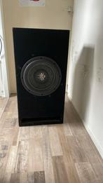 Soundstream subwoofer plus versterker, Zo goed als nieuw, 120 watt of meer, Center speaker, Ophalen
