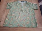Shirt Korte mouw Maat 4XL Groen Panters als opdruk, Ophalen of Verzenden, Zo goed als nieuw, Groen, Shirt of Top
