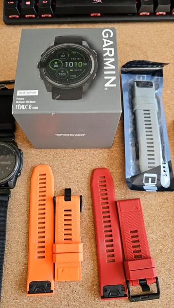 Garmin Fenix 8 solar beschikbaar voor biedingen