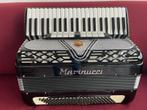 Italiaanse Marinucci type 850 accordeon .4korig .Musette.Top, Muziek en Instrumenten, Accordeons, Gebruikt, Met riemen, Toetsaccordeon