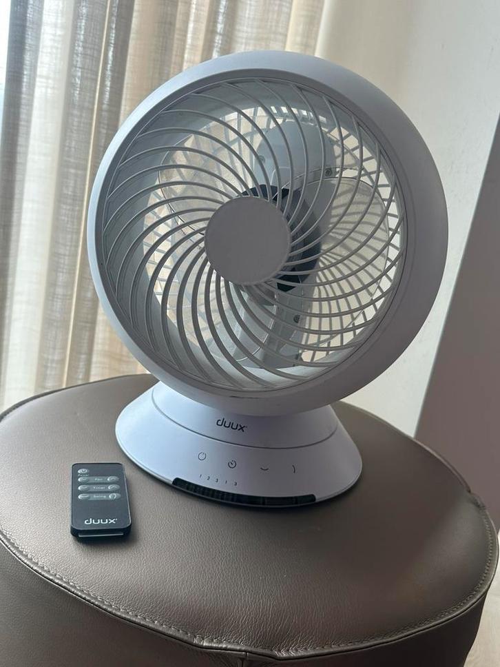Duux ventilator, Witgoed en Apparatuur, Ventilatoren, Zo goed als nieuw, Statiefventilator, Ophalen