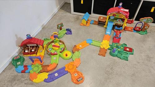 Vtech boerderij én manage met figuurtjes (zgan, compleet), Kinderen en Baby's, Speelgoed | Vtech, Zo goed als nieuw, 2 tot 4 jaar