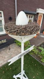 Geboortebord ooievaarsnest te huur, Ophalen, Nieuw, Geboortebord