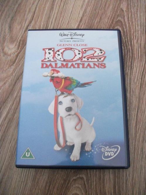 Disney DVD 102 Dalmatians, Cd's en Dvd's, Dvd's | Tekenfilms en Animatie, Zo goed als nieuw, Amerikaans, Alle leeftijden, Ophalen of Verzenden