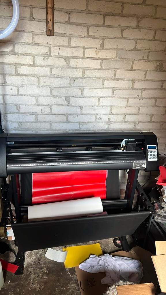 Vinyl Snijplotter 870mm + Premium Transfers, Computers en Software, Printers, Zo goed als nieuw, Printer, Overige technieken, Ophalen