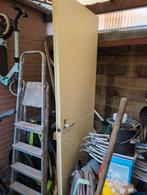 Linksdraaiende opdekdeur 78 cm breed, Doe-het-zelf en Verbouw, Deuren en Horren, Ophalen, Gebruikt, Minder dan 80 cm, Binnendeur