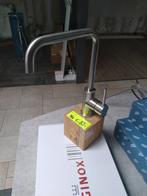 Keukenkraan Reginox Logan Stainless Brush, Ophalen, 50 tot 100 cm, Zo goed als nieuw, Minder dan 100 cm