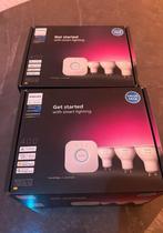 Philips hue starterkit, Verzenden, Nieuw, E27 (groot), Led-lamp