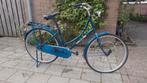 Blauwe oma fiets 26 inch stationsfiets kroegfiets, Minder dan 47 cm, Ophalen of Verzenden, Zo goed als nieuw