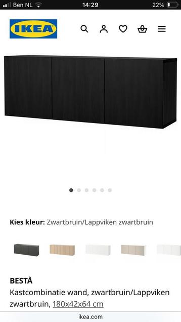 3 x Ikea Kastdeurtjes riksviken voor besta dessoir