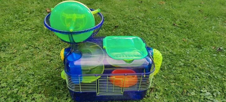 Hamsterkooi voor dwerghamster, kleine hamstersoort., Dieren en Toebehoren, Knaagdieren en Konijnen | Hokken en Kooien, Gebruikt