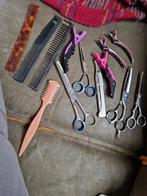 Professionele Kappersuitrusting Set, Ophalen of Verzenden, Gebruikt, Kam of Borstel