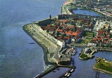 Vlissingen, Panorama - luchtfoto - 1975 gelopen beschikbaar voor biedingen