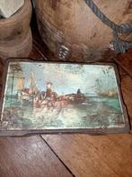 Oud brocante blik boten en water, Verzamelen, Blikken, Ophalen of Verzenden, Zo goed als nieuw, Overige, Overige merken