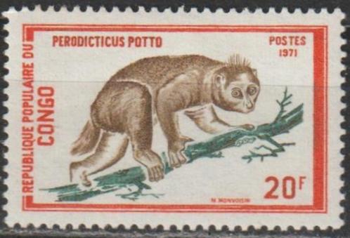 2089. Congo (br) 346 gest. Dieren LEES, Postzegels en Munten, Postzegels | Afrika, Overige landen, Verzenden