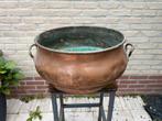 Grote ronde koperen ketel, Gebruikt, Minder dan 30 cm, Rond, Ophalen of Verzenden