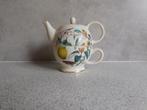 Tea for One Fruit Bone China Regal Porcelaine, Ophalen of Verzenden, Zo goed als nieuw, Overige stijlen, Kop(pen) en/of Schotel(s)