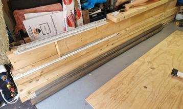 Balken vurenhouten 8 stuks  (5x) 3600 x 220 x 70 cm (Nieuw) beschikbaar voor biedingen