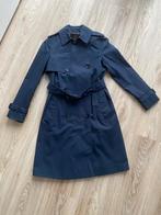 Mango Trenchcoat Donkerblauw Mt. Xs ZGAN!, Kleding | Dames, Jassen | Zomer, Ophalen of Verzenden, Zo goed als nieuw, Maat 34 (XS) of kleiner