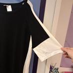 Marella zwart met ecru zijkanten dikkere stof mt M-L 47583, Maat 38/40 (M), ., Ophalen of Verzenden, Zo goed als nieuw