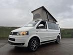 Vw T5 California 140pk DSG 2015 Hefdak camper, Caravans en Kamperen, Campers, Buscamper of Camperbus, Koelkast, Volkswagen, Luifel