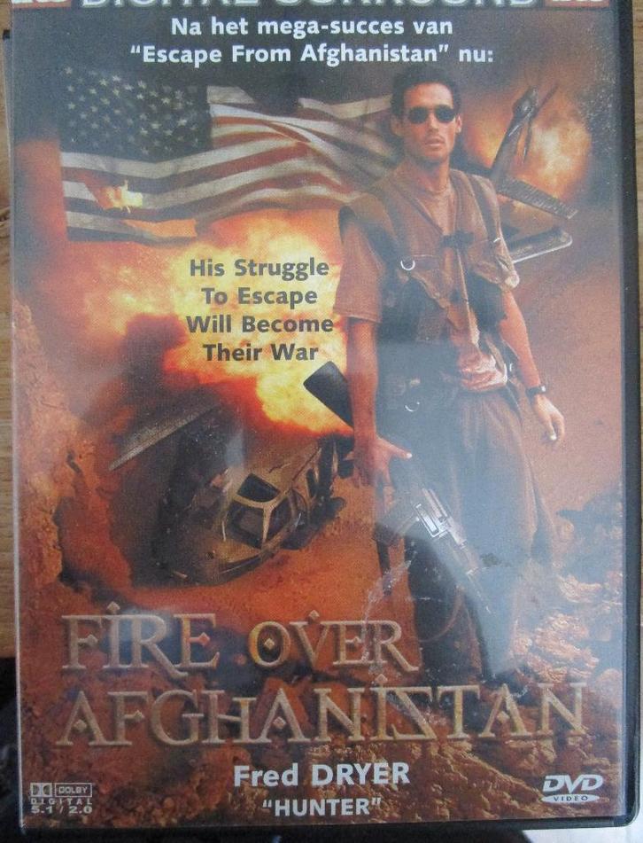 dvd Fire Over Afghanistan, Cd's en Dvd's, Dvd's | Actie, Zo goed als nieuw, Actiethriller, Alle leeftijden, Ophalen of Verzenden