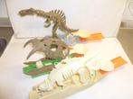 Hot Wheels 2009 Trick&Track 3x Dinosaurus Skelet figuurtjes, Verzamelen, Ophalen of Verzenden, Zo goed als nieuw