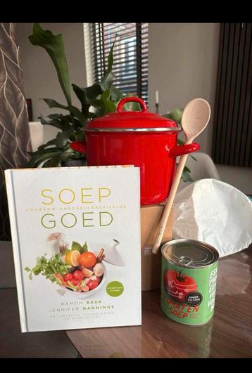 Soeppakket postcodeloterij - Soepgoed boek - Nieuw beschikbaar voor biedingen