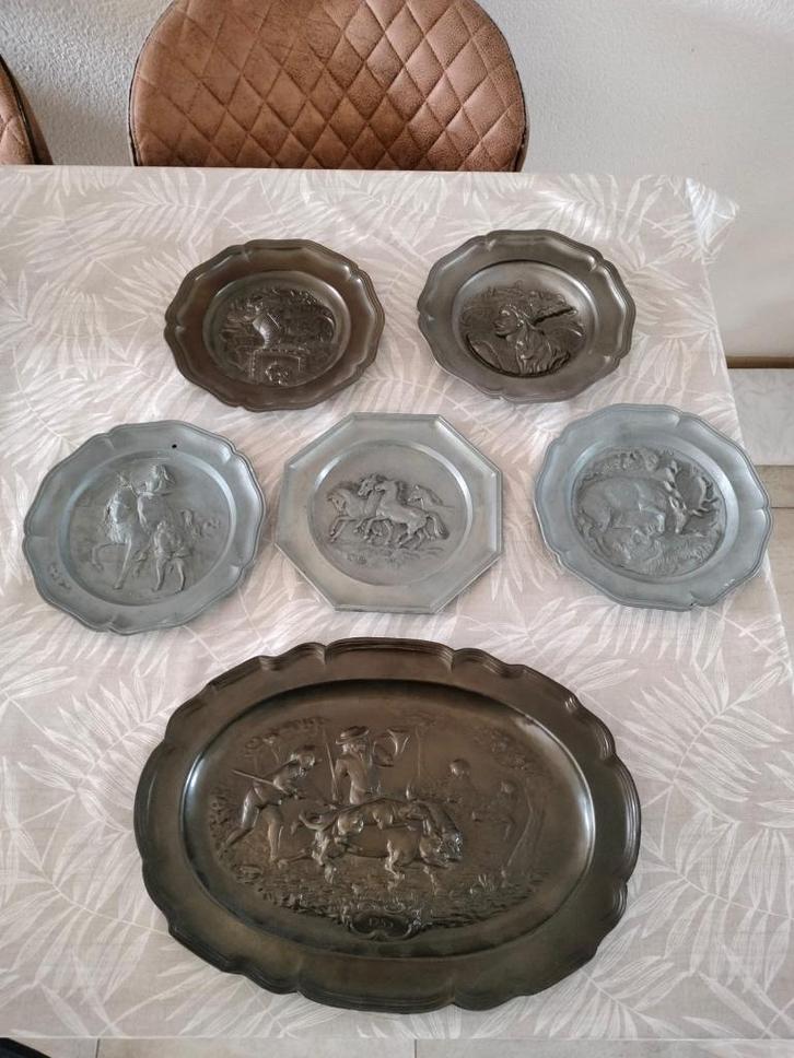 Tin allerlei, Antiek en Kunst, Antiek | Tin, Ophalen of Verzenden