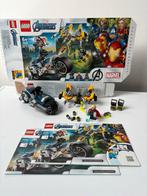 Lego 76124 Avengers Speeder Bike Attack, Ophalen of Verzenden, Zo goed als nieuw, Complete set, Lego
