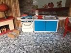 Vintage Lundby keuken, Verzamelen, Poppenhuizen en Toebehoren, Ophalen of Verzenden, Gebruikt, Poppenhuis
