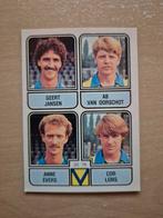 Panini Voetbal 82 Evers Lems DS'79, Verzamelen, Ophalen of Verzenden, Zo goed als nieuw, Ajax, Poster, Plaatje of Sticker