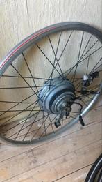 28 inch Electrische achterwiel., Fietsen en Brommers, Fietsonderdelen, Ophalen of Verzenden, Zo goed als nieuw, Algemeen, Wiel
