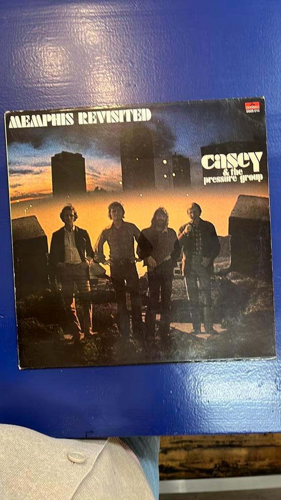 Casey & The Pressure Group ‎– Memphis Revisited LP, Cd's en Dvd's, Vinyl | Overige Vinyl, Gebruikt, 12 inch, Ophalen of Verzenden
