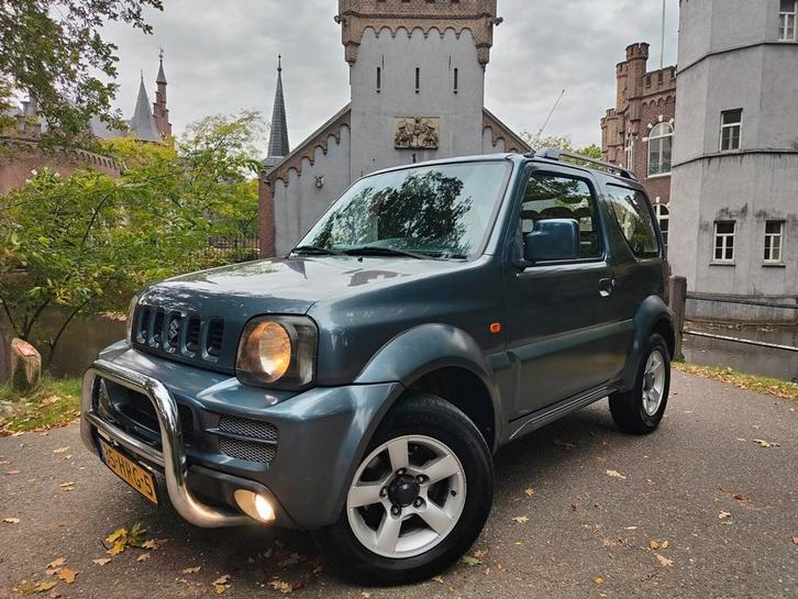 Suzuki Jimny 1.3 4WD 2009 / airco / apk 9-2026 / NAP / trekh, Auto's, Suzuki, Bedrijf, Jimny, 4x4, ABS, Airbags, Airconditioning