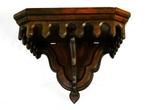 Grote antieke neogotische wandconsole console kerk klooster, Antiek en Kunst, Antiek | Religie, Ophalen of Verzenden