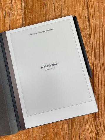 Remarkable 2 + Marker Plus + Hoes - Zo goed als nieuw beschikbaar voor biedingen